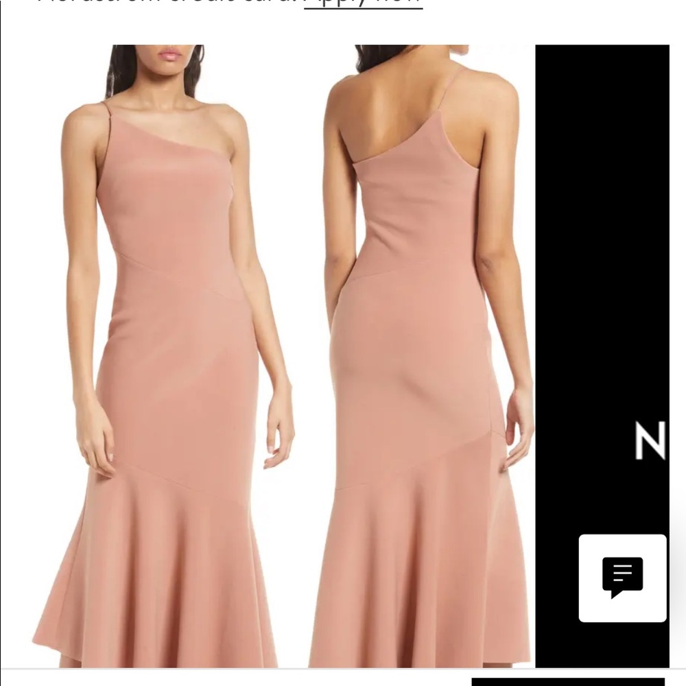 SIGNIFICANT OTHER - One shoulder asymmetric dress